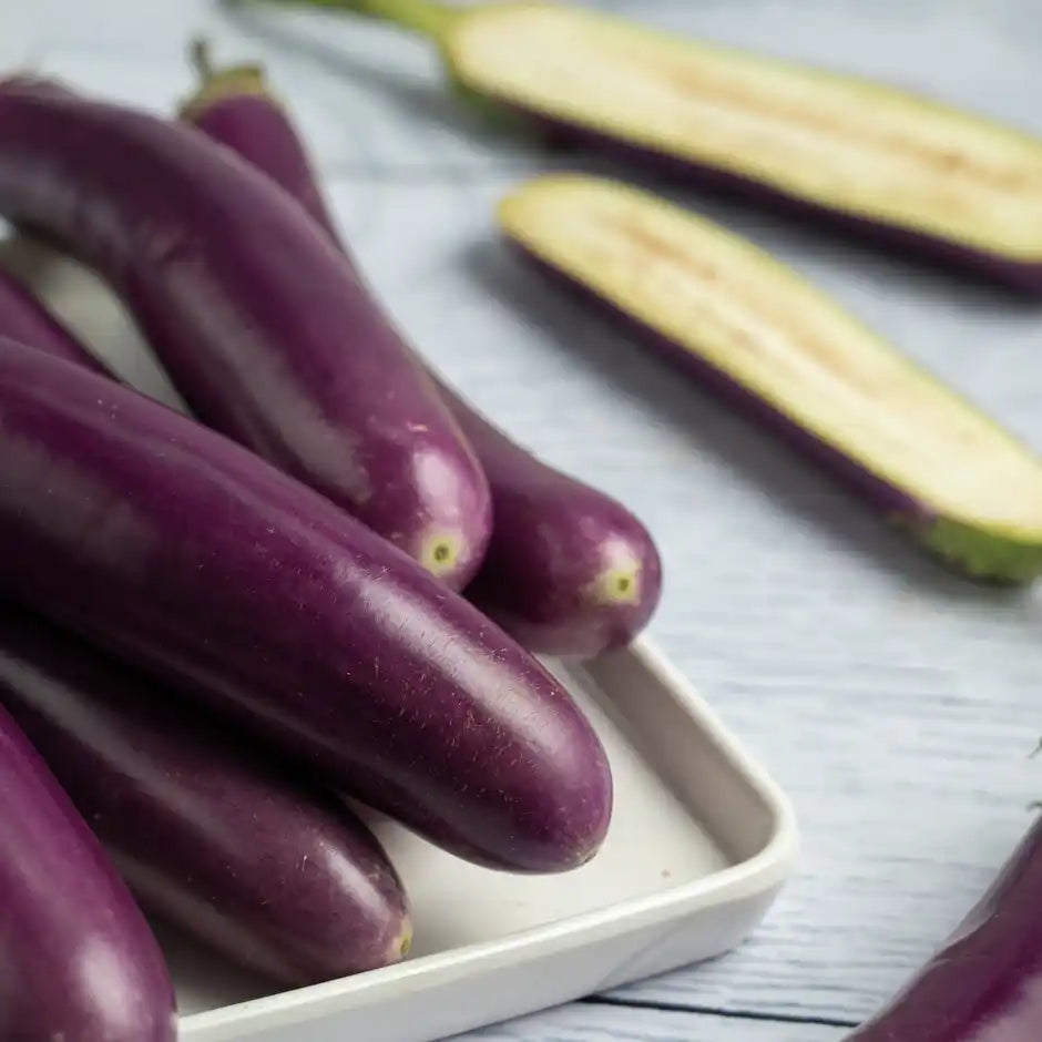 LONG PURPLE BRINJAL (BAIGANI BAIGAN) 1KG