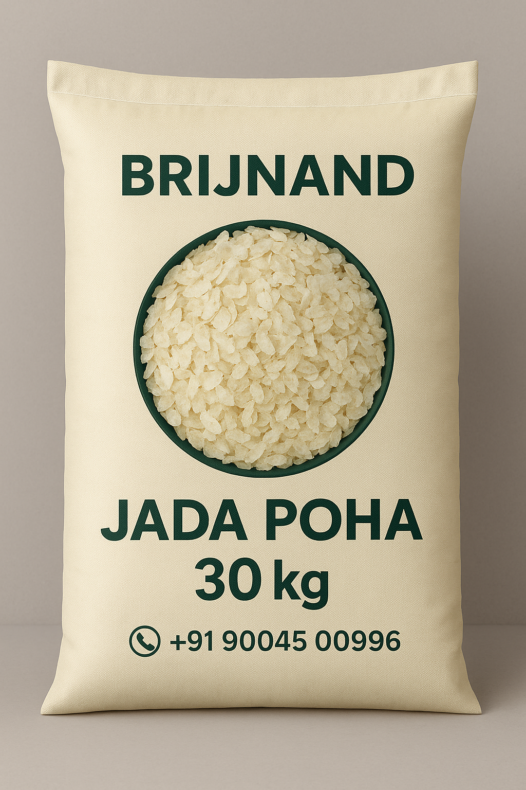 BRIJNAND REGULAR POHA 30KG